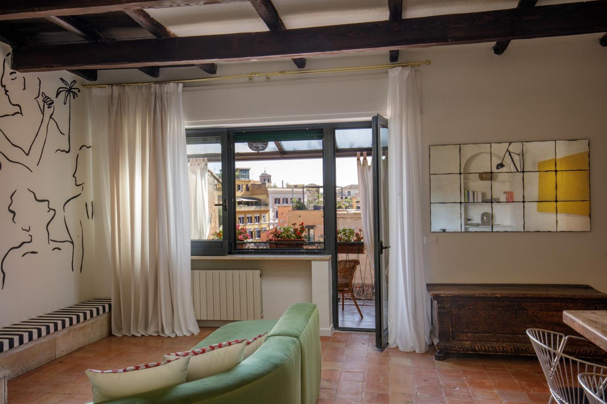 Tiberim Lux Penthouse View Apartment